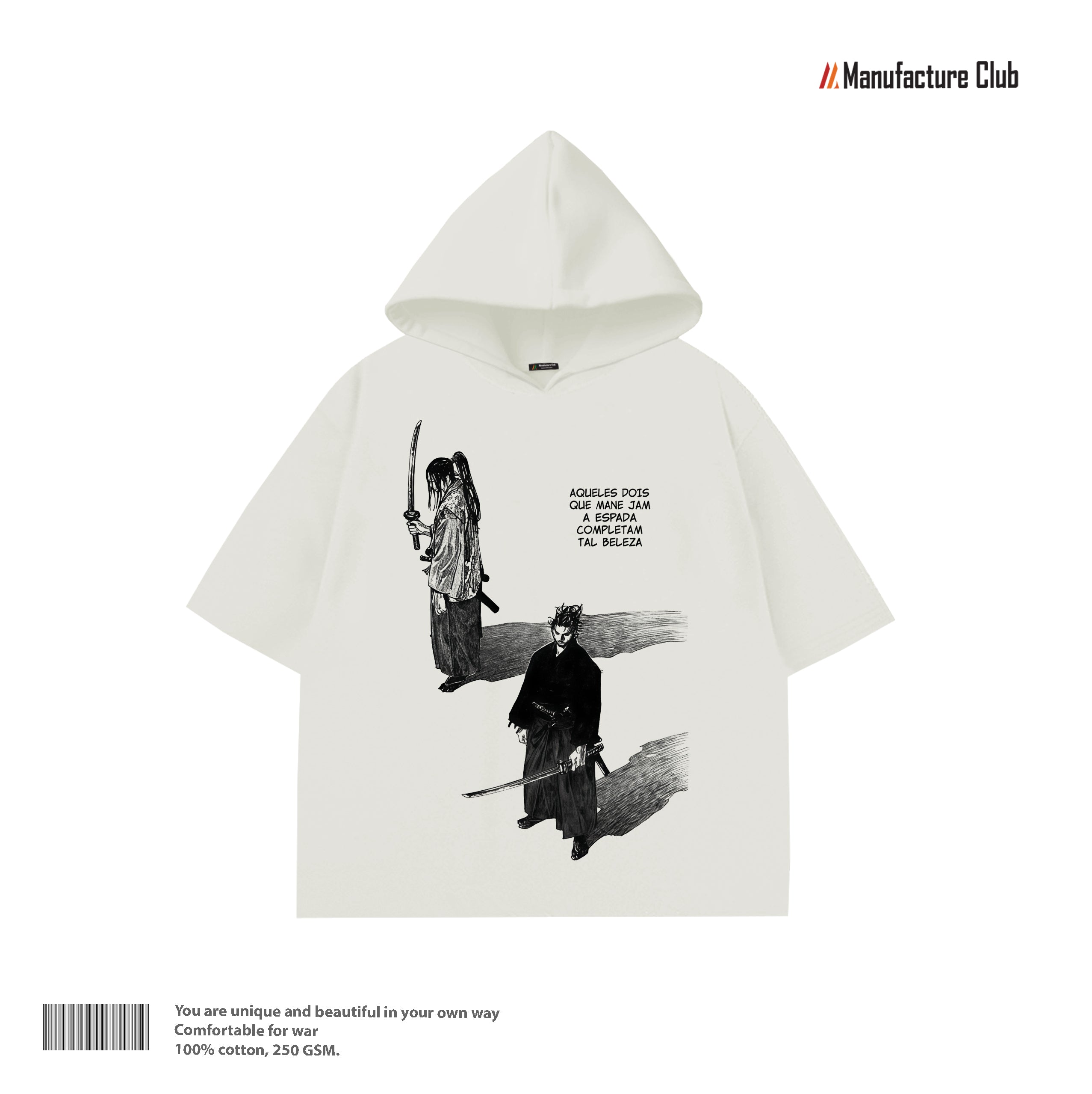 HALF HOODIE / SAMURAI DESTINY
