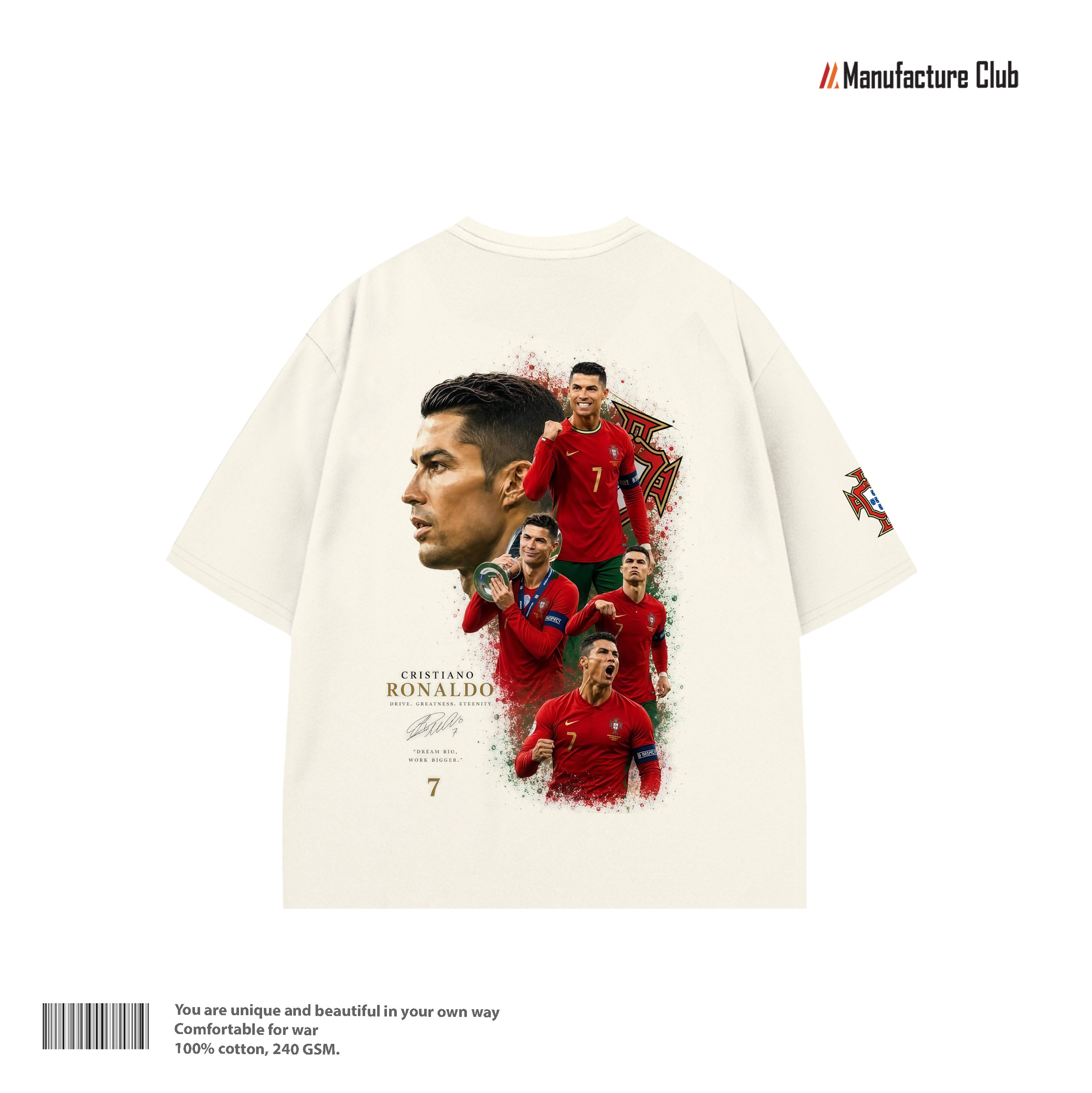T-SHIRT / RONALDO PORTUGAL HERITAGE COLLAGE