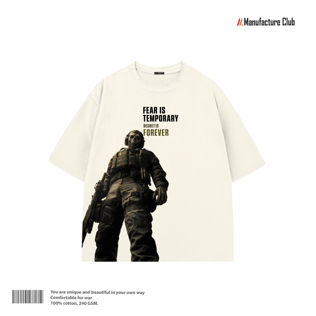 T-SHIRT / GHOST: FEAR IS TEMPORARY