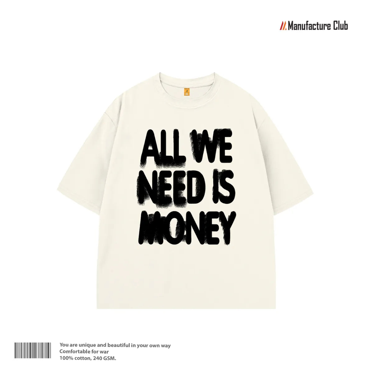 T-SHIRT / ALL WE NEED IS MONEY