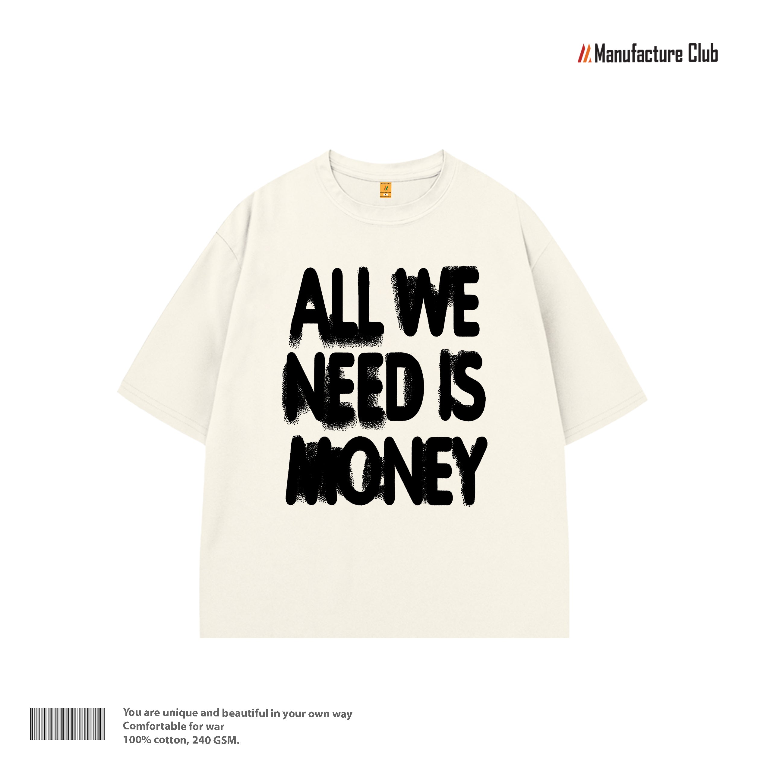 T-SHIRT / ALL WE NEED IS MONEY