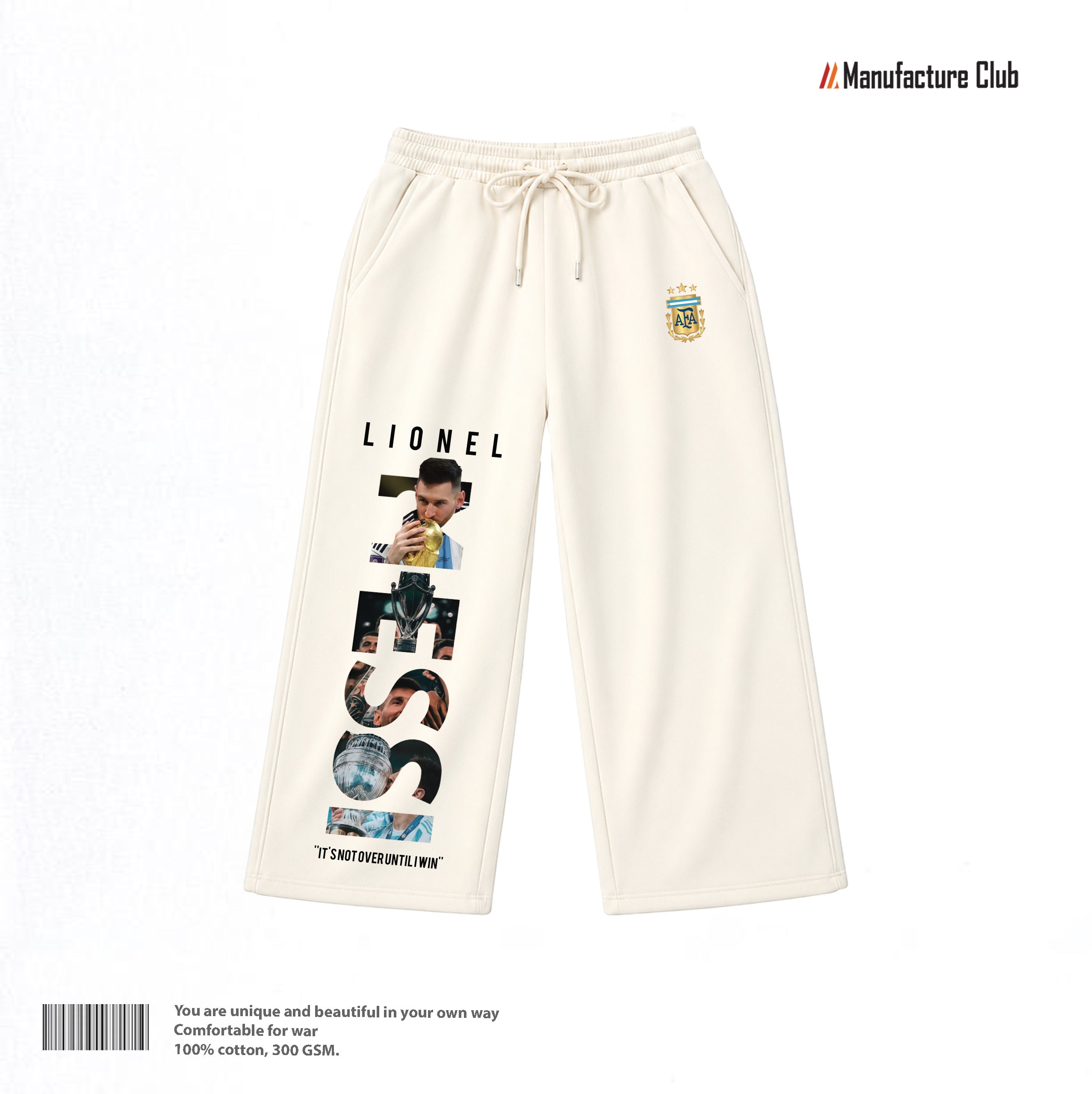 SWEATPANTS / ALBICELESTE MINIMALIST CREST