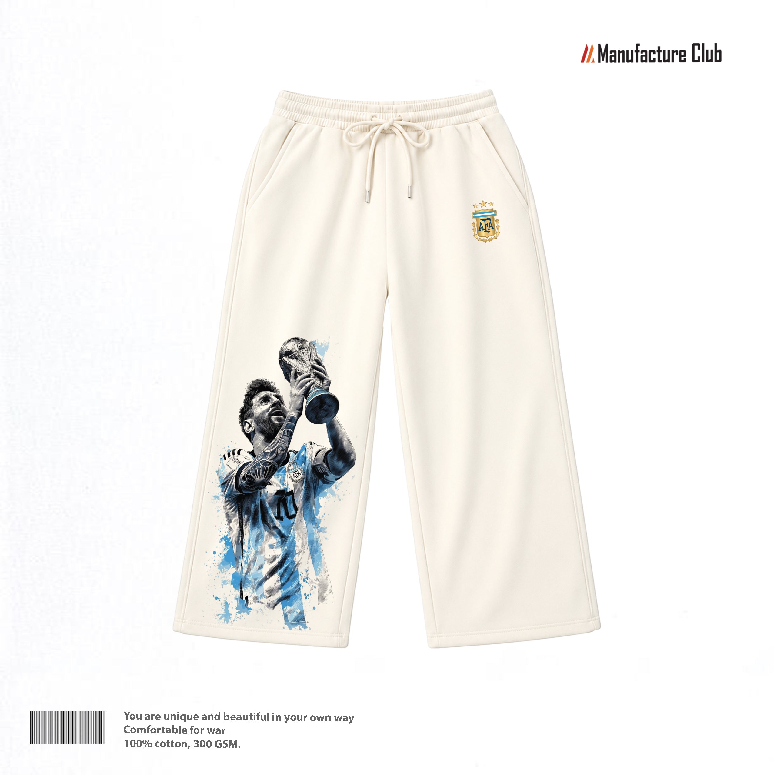 SWEATPANTS / ALBICELESTE MINIMALIST CREST
