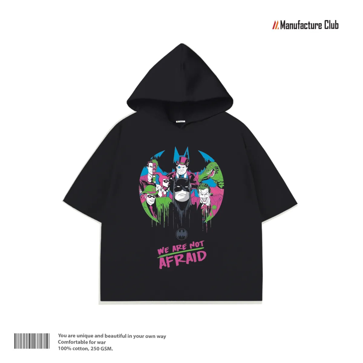 HALF HOODIE / BATMAN ROGUES GALLERY