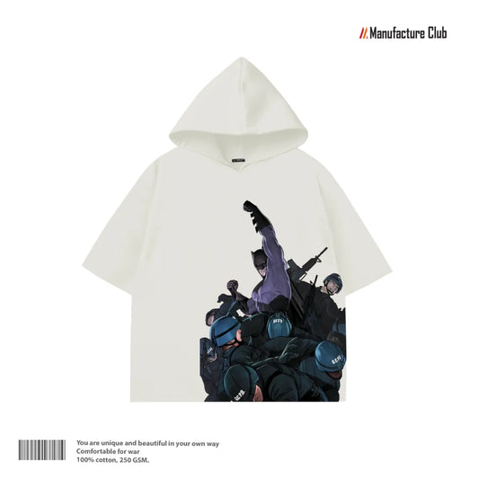 HALF HOODIE / BATMAN VS GCPD STRIKE