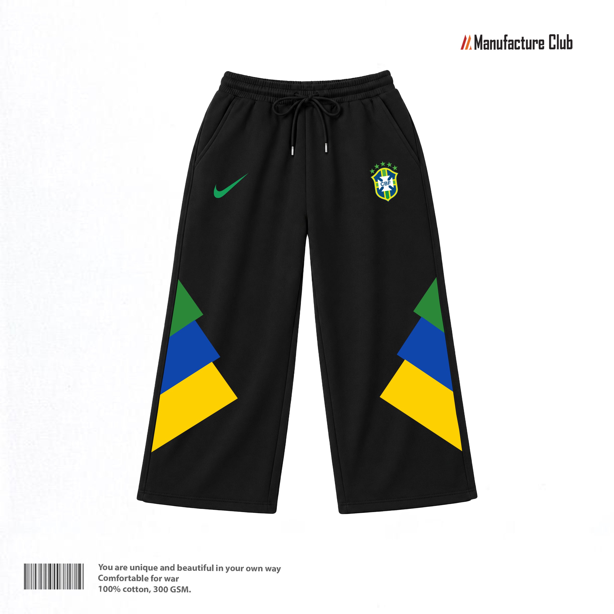 SWEATPANTS / BRASIL SELECAO: RETRO COLOR-BLOCK
