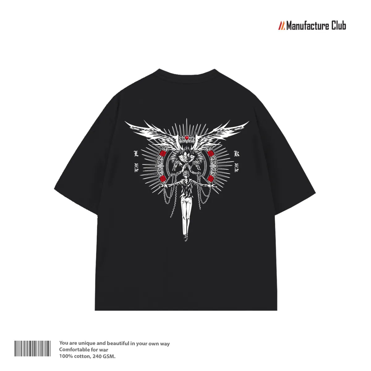 T-SHIRT / DEATH NOTE: LIGHT &  RYUK