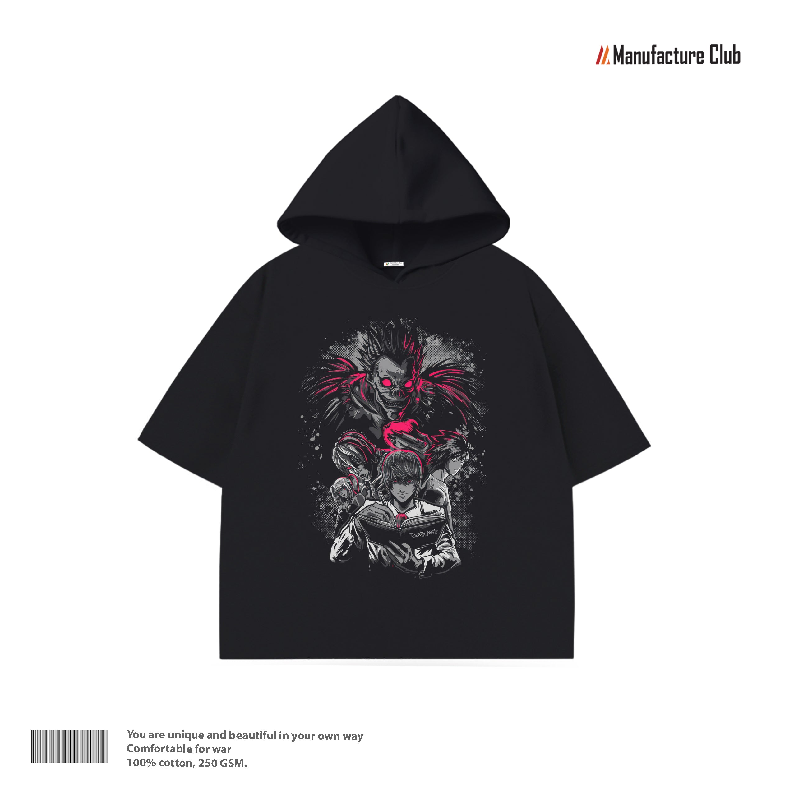 HALF HOODIE SHINIGAMI RYUK & KIRA