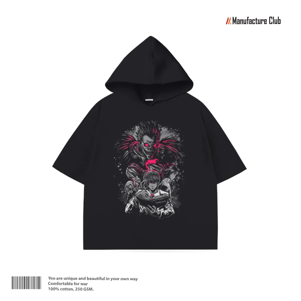 HALF HOODIE / SHINIGAMI RYUK & KIRA