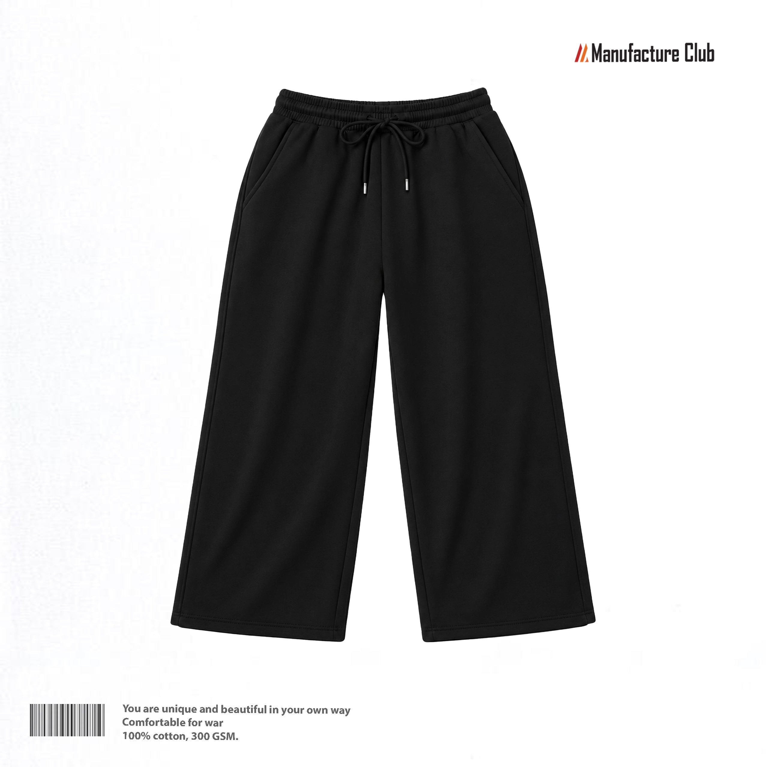 SWEATPANTS / ESSENTIAL BLACK