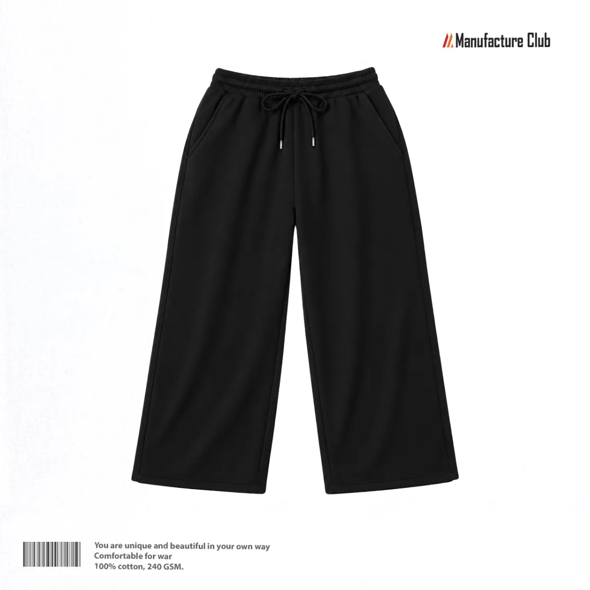 SWEATPANTS / ESSENTIAL BLACK