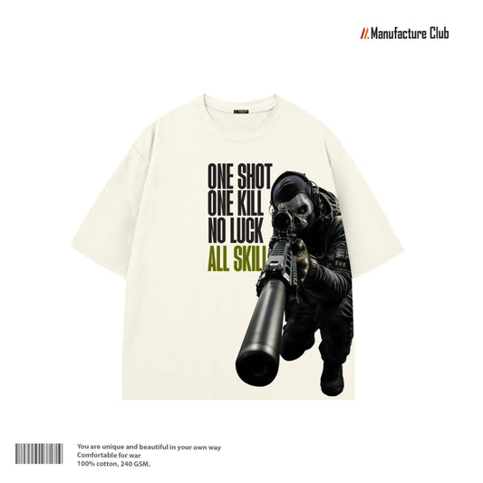 T-SHIRT / GHOST: ONE SHOT ONE KILL