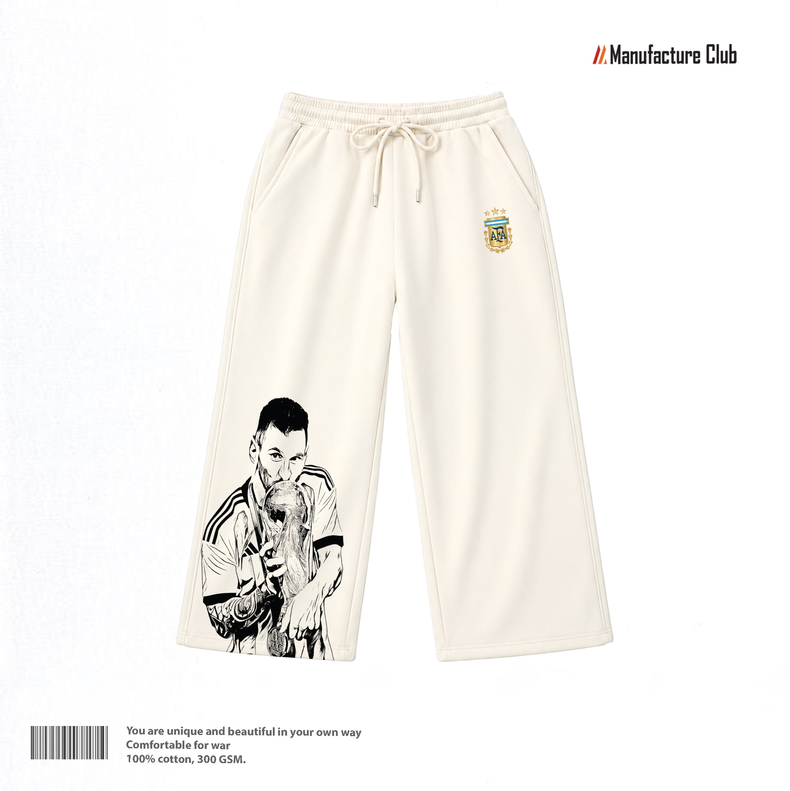 SWEATPANTS / MESSI: THE ULTIMATE KISS