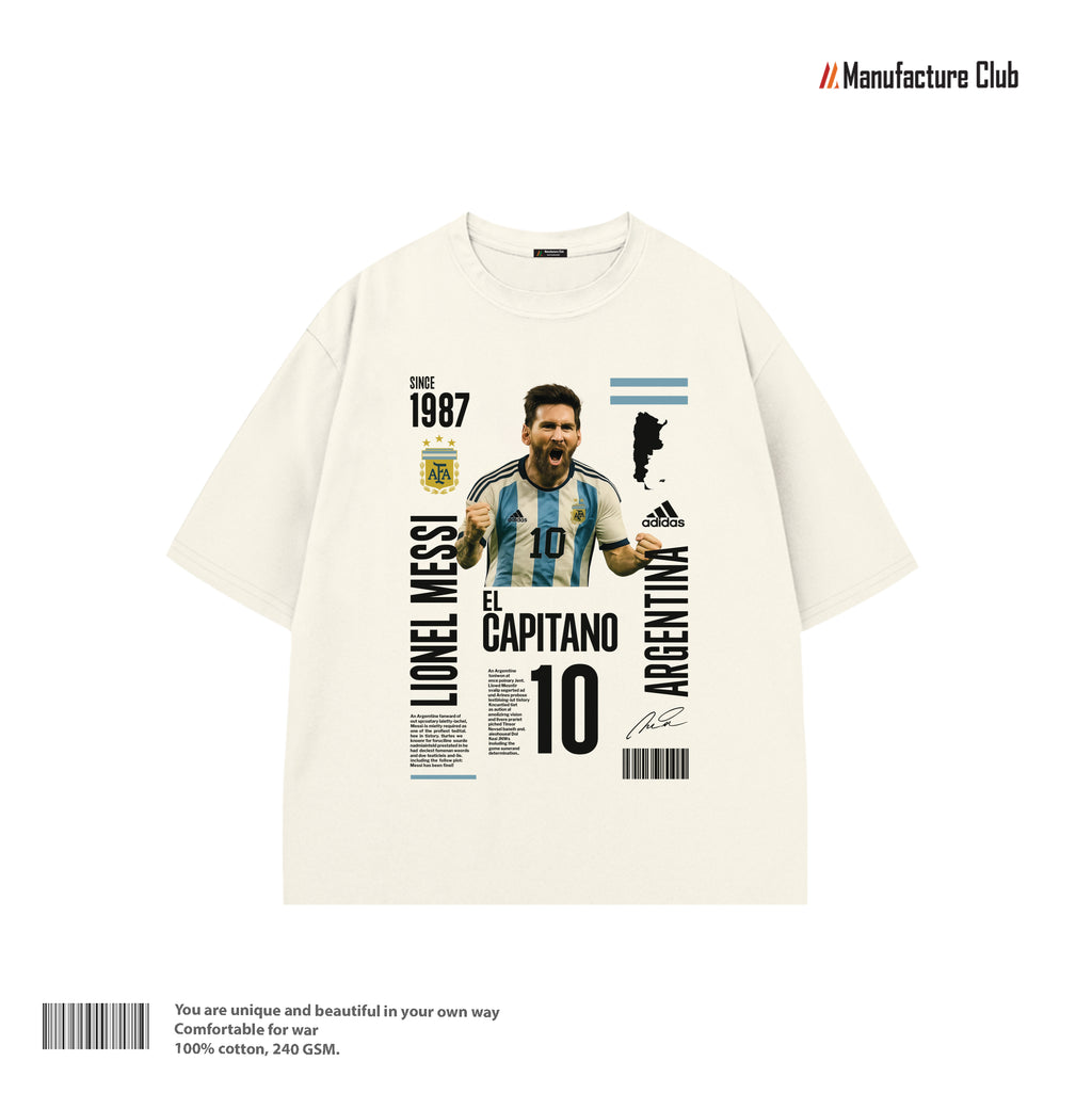 T-SHIRT / MESSI EL CAPITANO POSTER