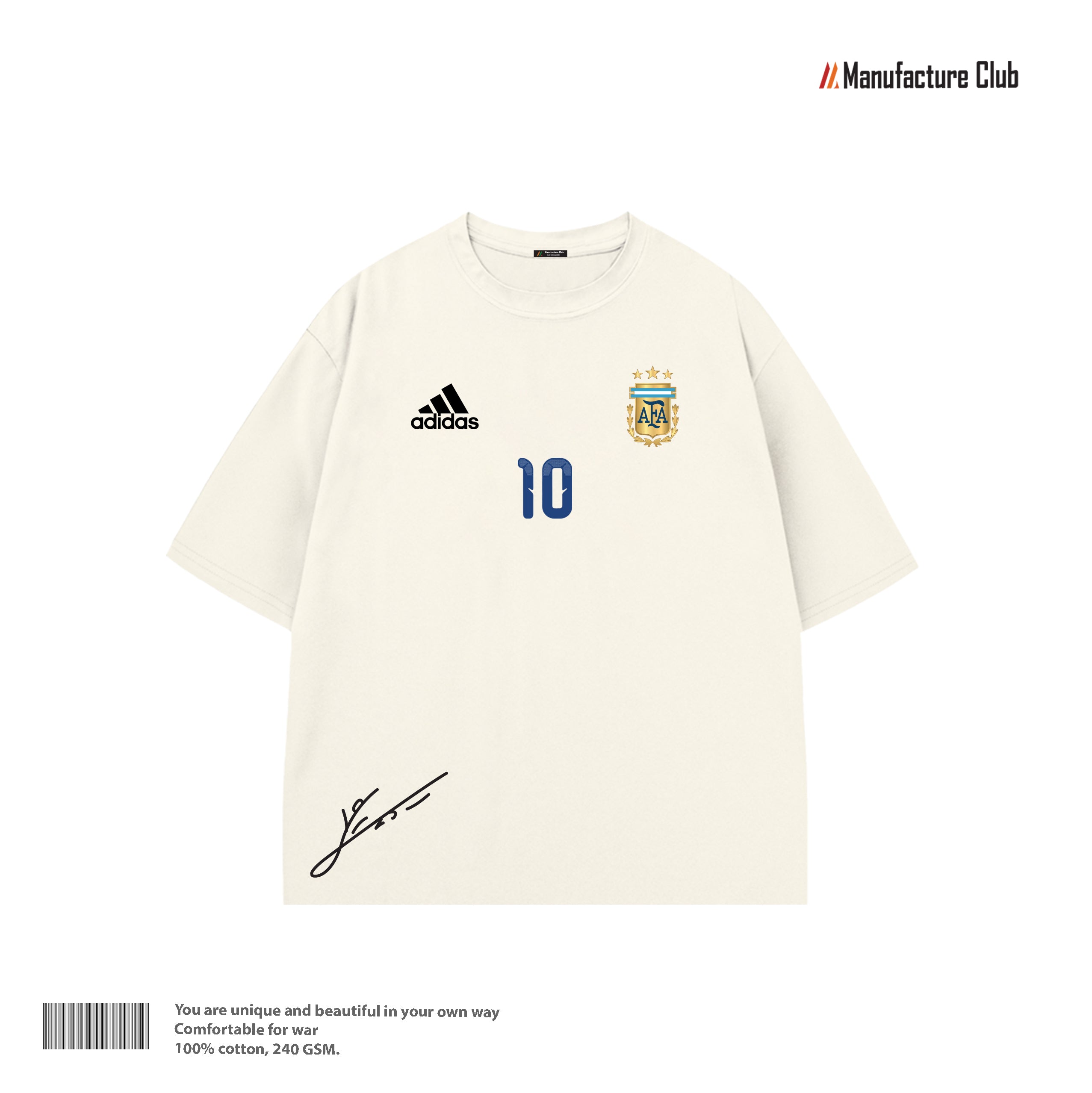 T-SHIRT / MESSI EL LEGADO 10 – MANUFACTURE CLUB