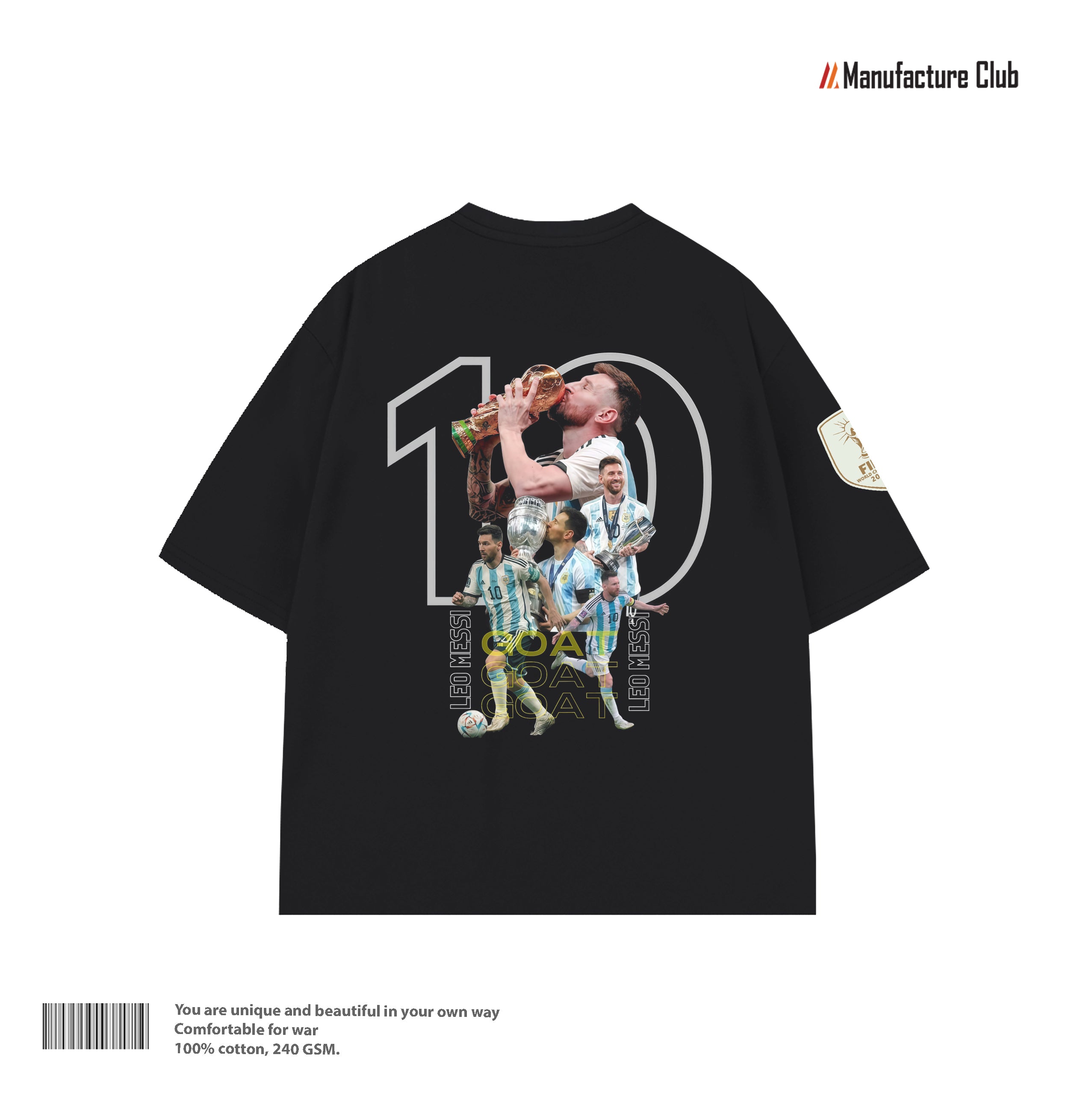 T-SHIRT / MESSI GOAT 10 VICTORY