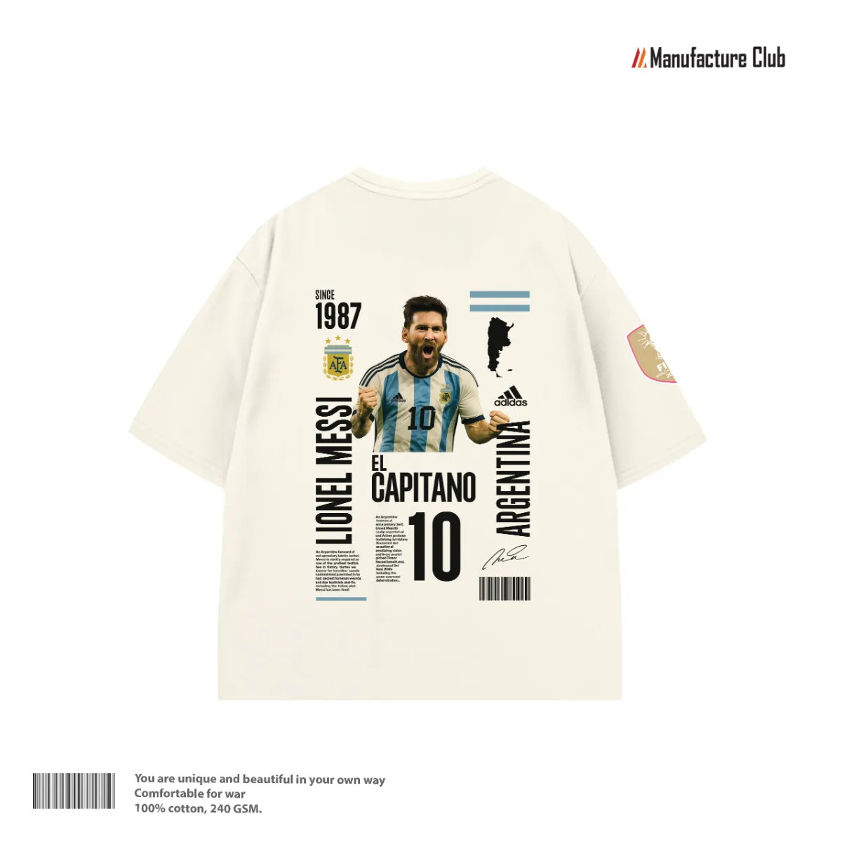 T-SHIRT / MESSI EL CAPITANO