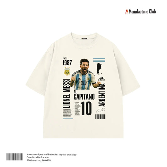 T-SHIRT / MESSI EL CAPITANO POSTER