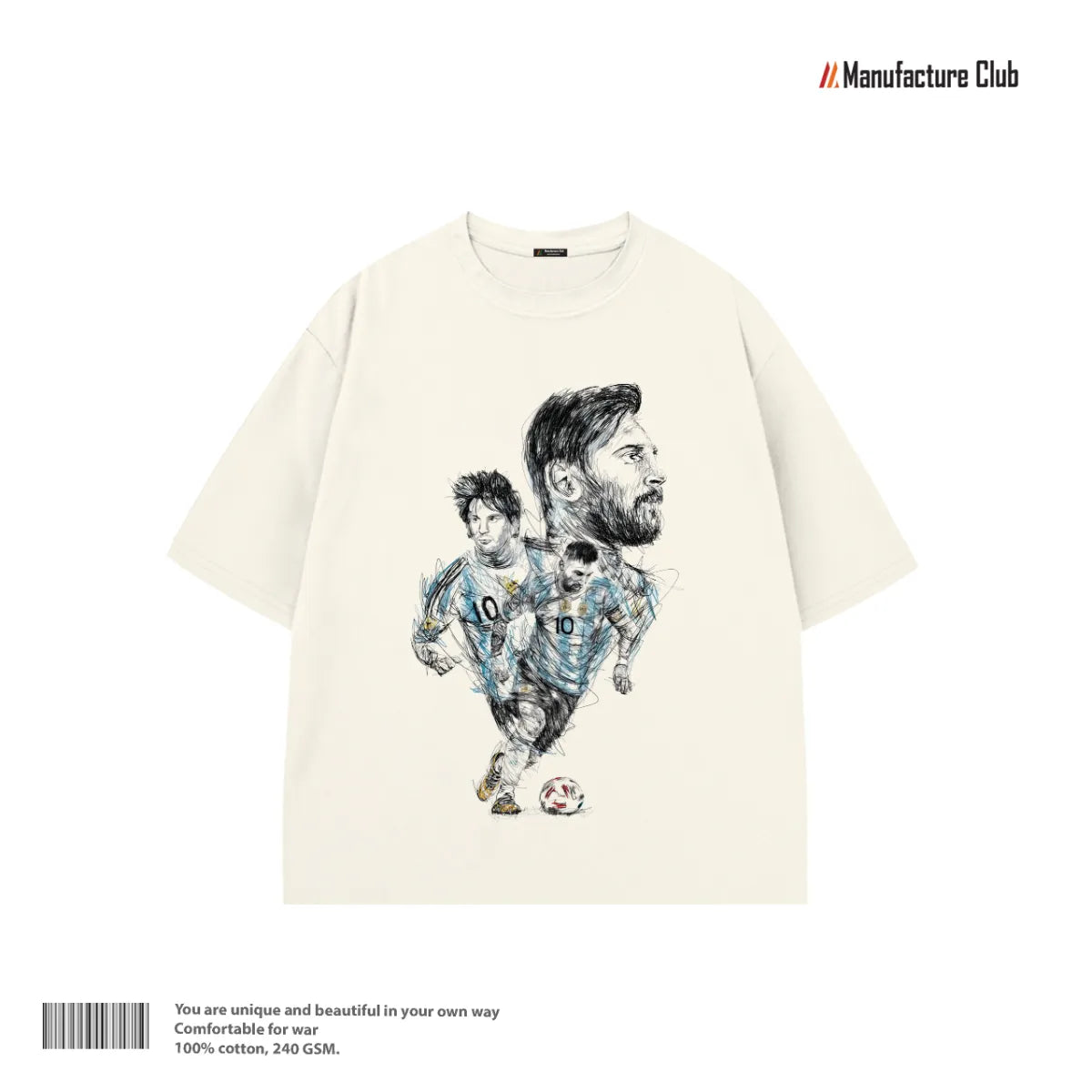 T-SHIRT / MESSI FOOTBALL ROYALTY