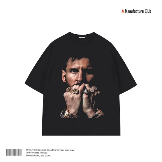 T-SHIRT / MESSI GOAT RINGS SHADOW