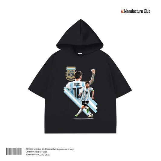 HALF HOODIE / MESSI MASTER CLASS BLACKOUT