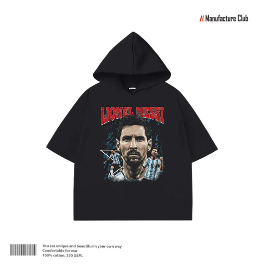 HALF HOODIE / MESSI VINTAGE RETRO BOOTLEG