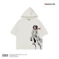 HALF HOODIE / MIKASA ACKERMAN RED SCARF