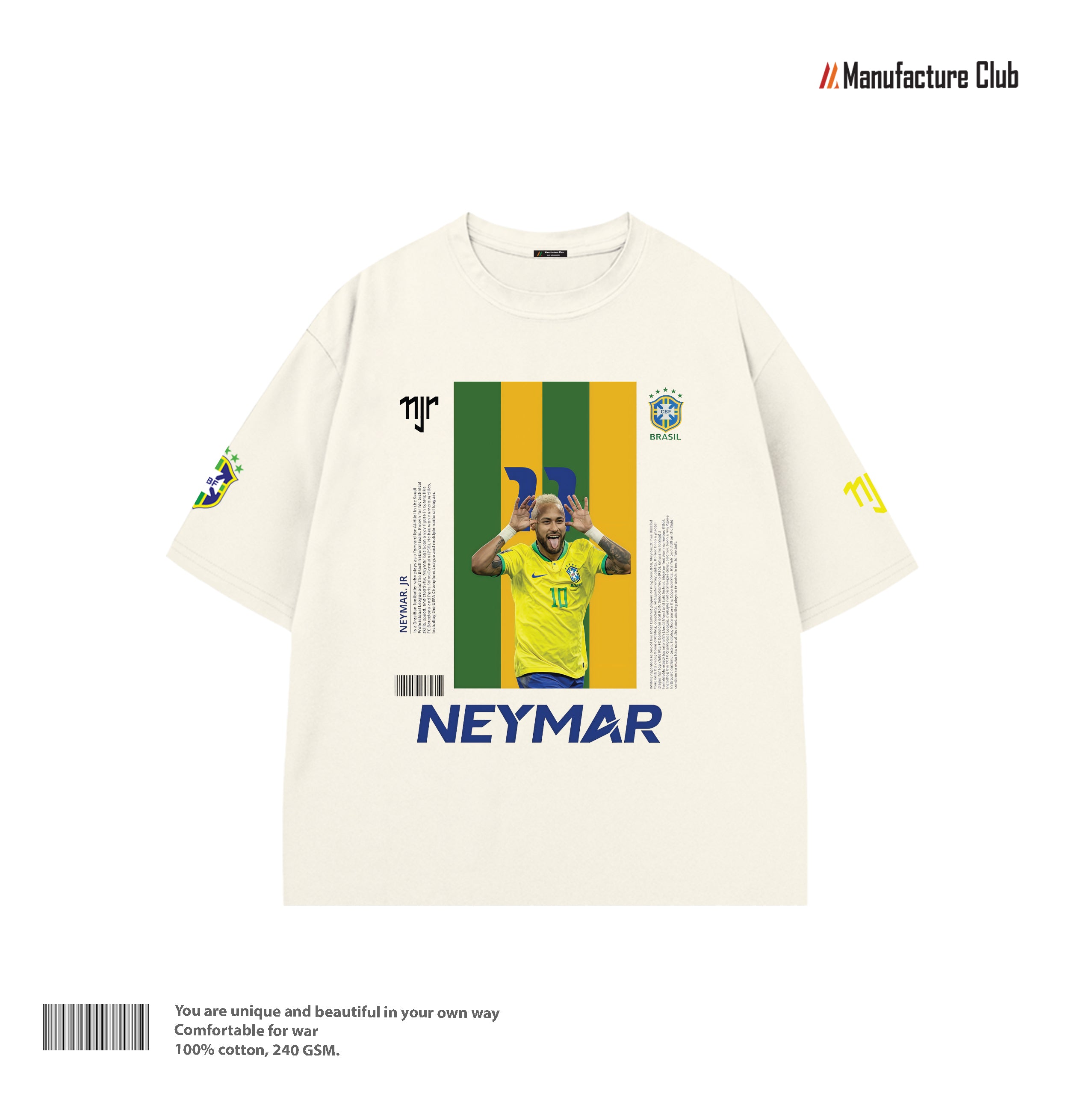T-SHIRT / NEYMAR RETRO POSTER
