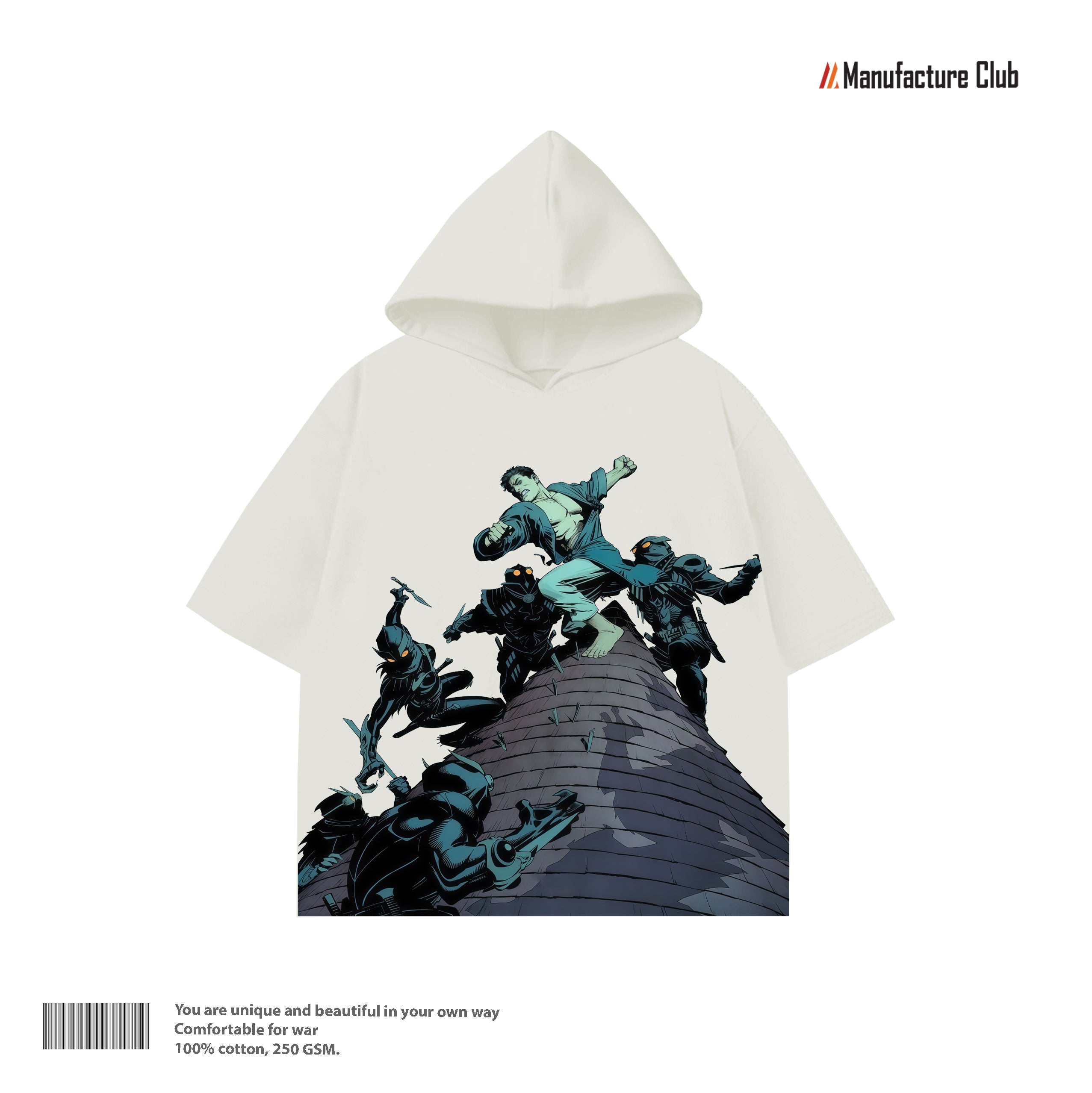 HALF HOODIE / NIGHTWING COURT OF OWLS