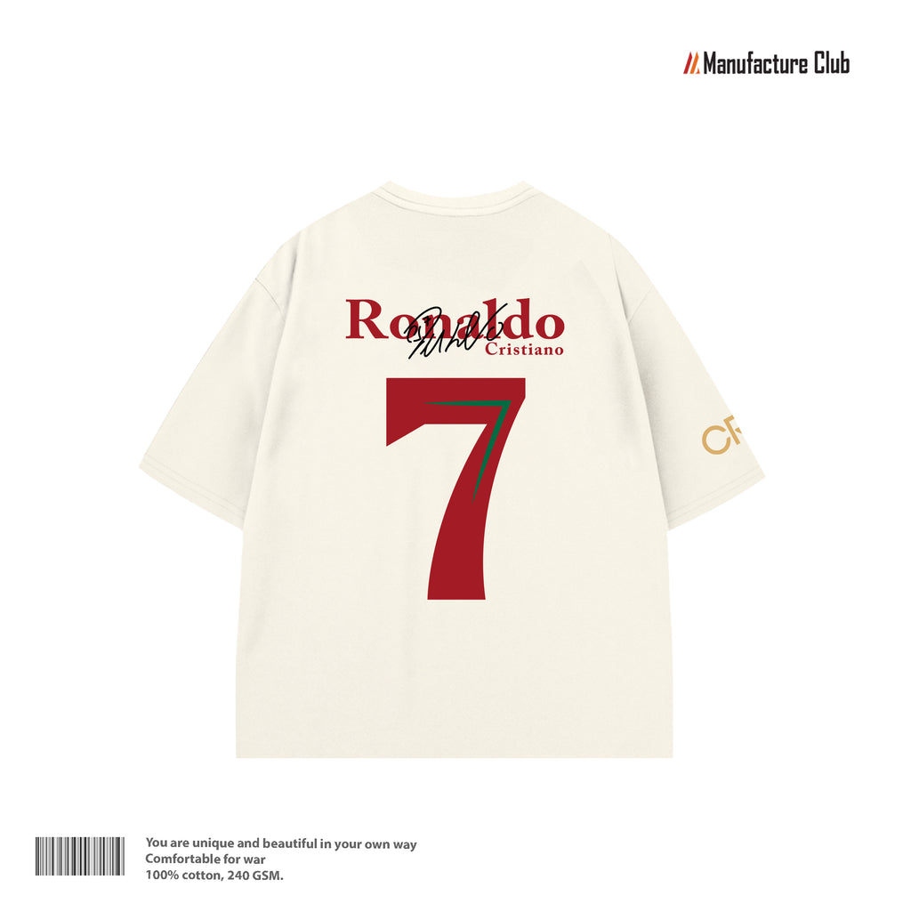T-SHIRT / RONALDO 7 HERITAGE TYPOGRAPHY