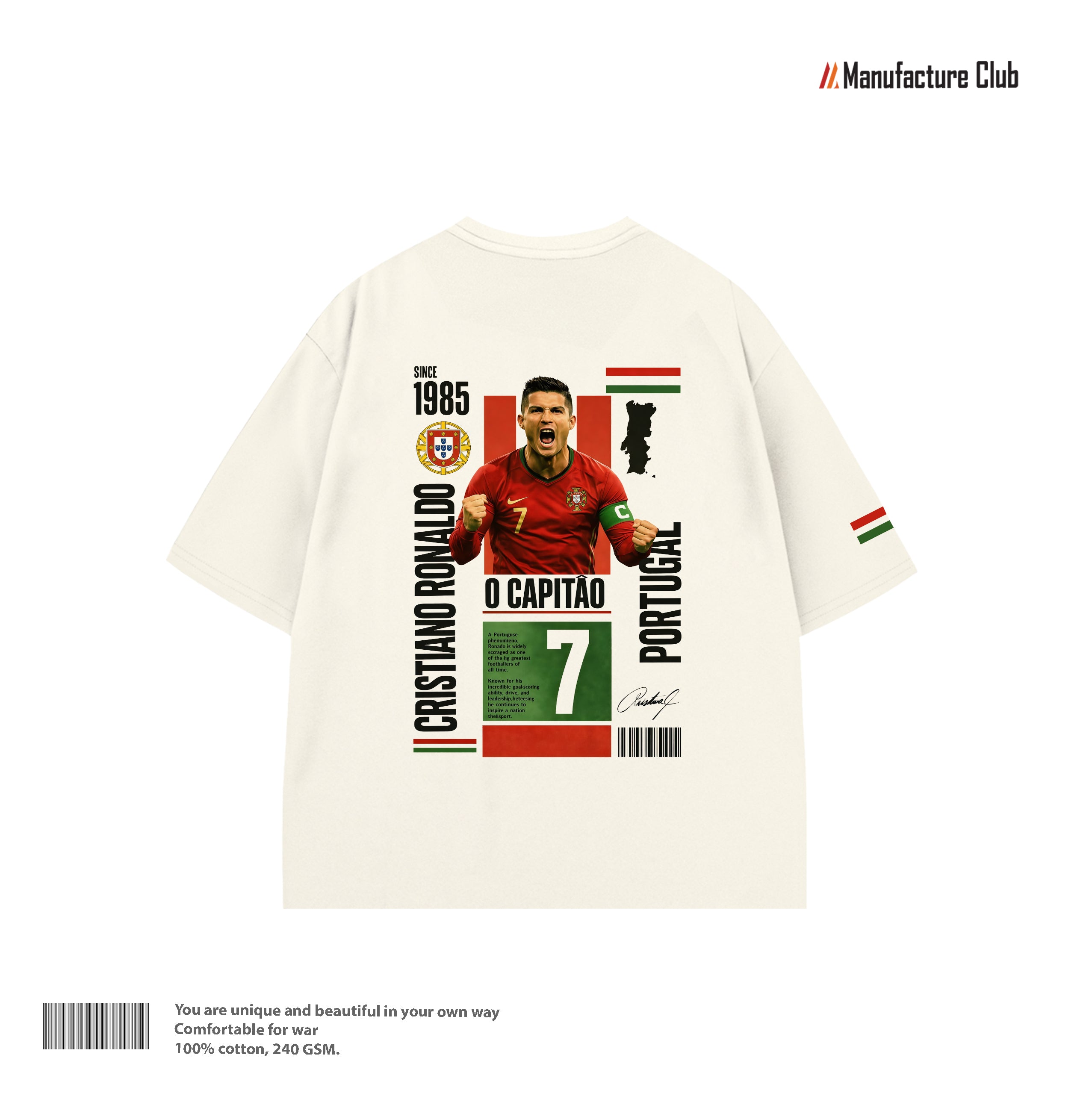 T-SHIRT / RONALDO O CAPITAO POSTER EDITION