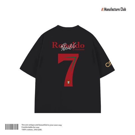 T-SHIRT / RONALDO 7 HERITAGE TYPOGRAPHY