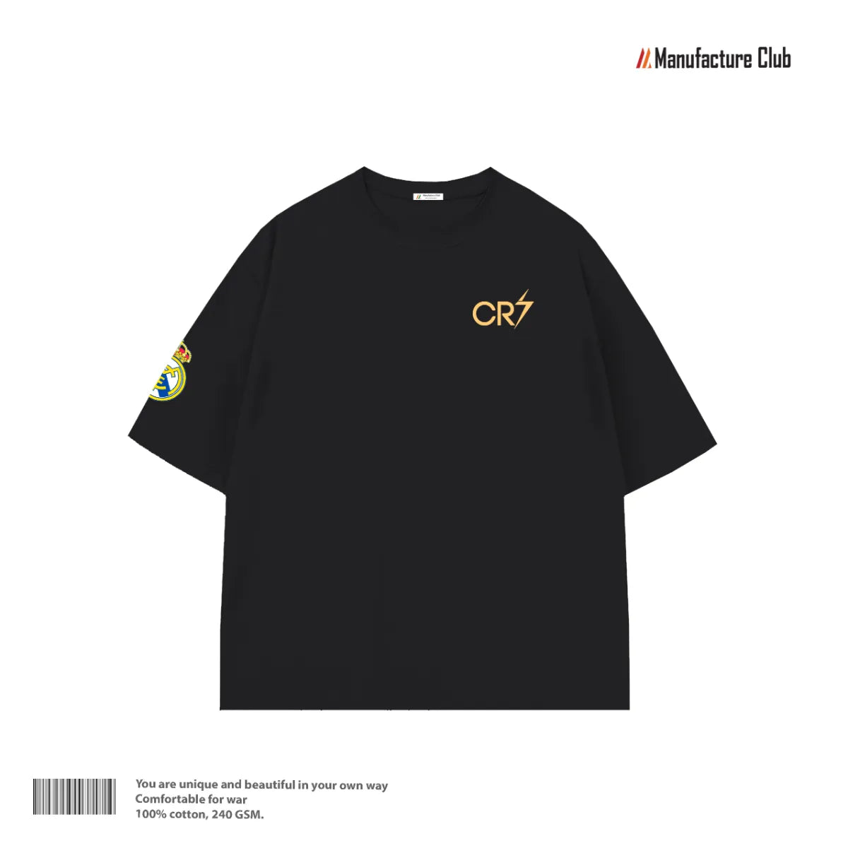 T-SHIRT / RONALDO CR7 GOLDEN MADRID ERA