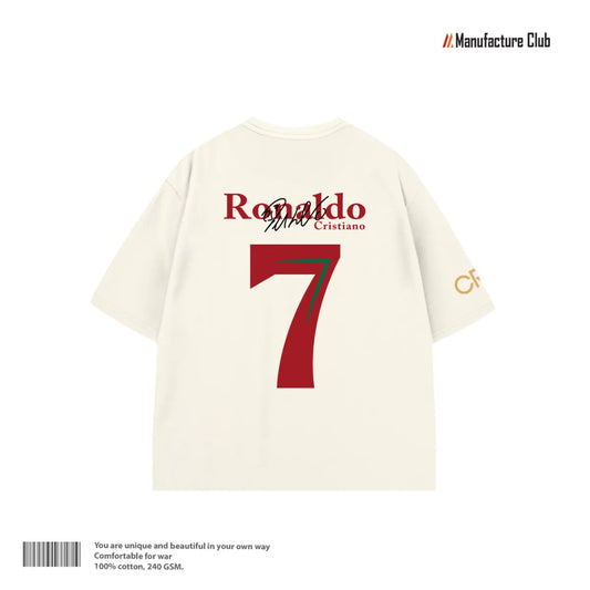 T-SHIRT / RONALDO 7 HERITAGE TYPOGRAPHY