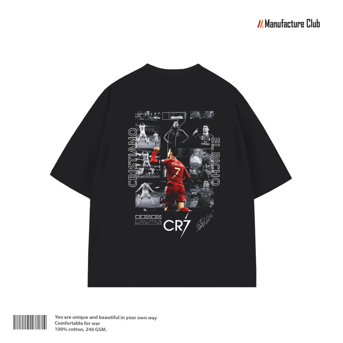 T-SHIRT / RONALDO: EL BICHO COLLAGE