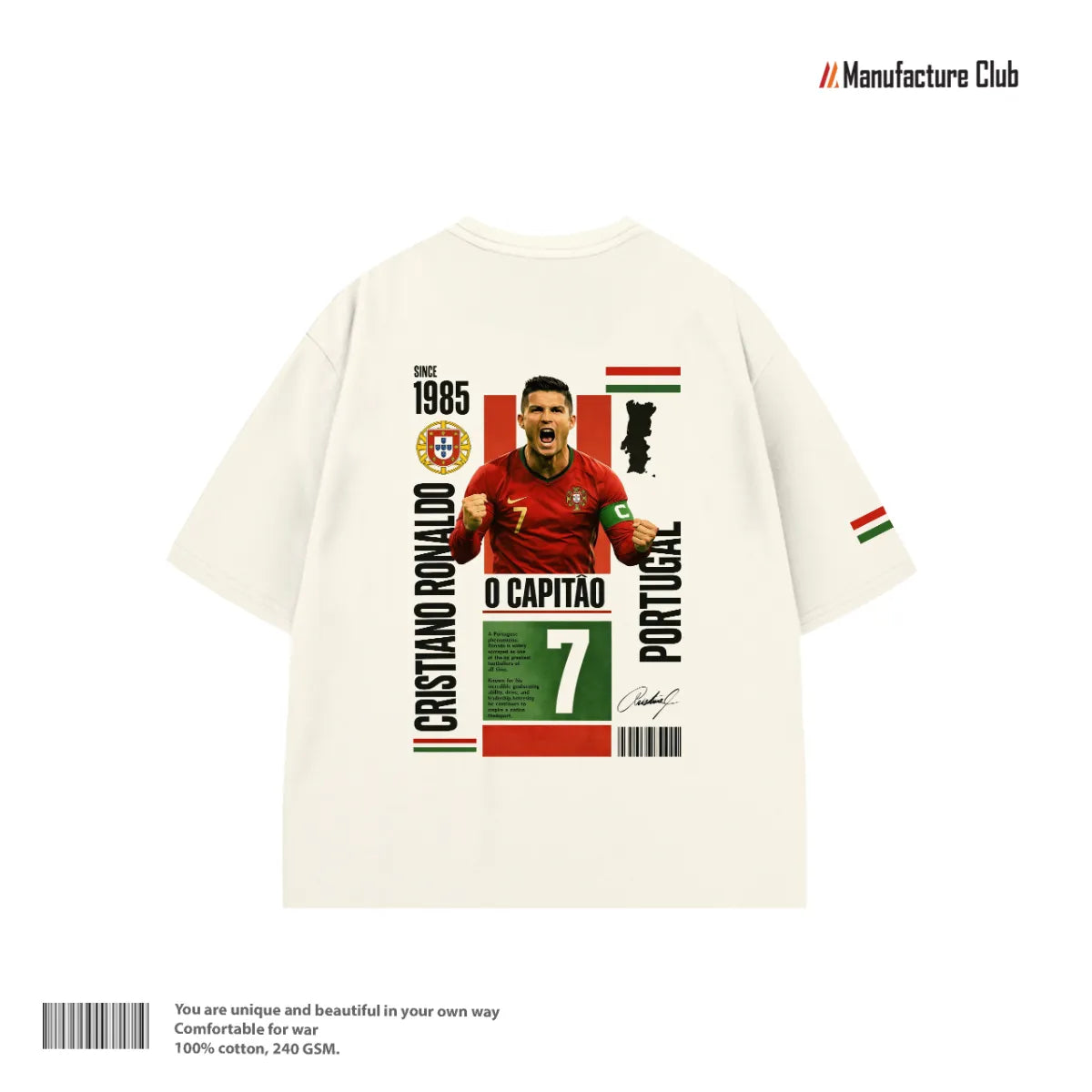 T-SHIRT / RONALDO O CAPITAO POSTER EDITION