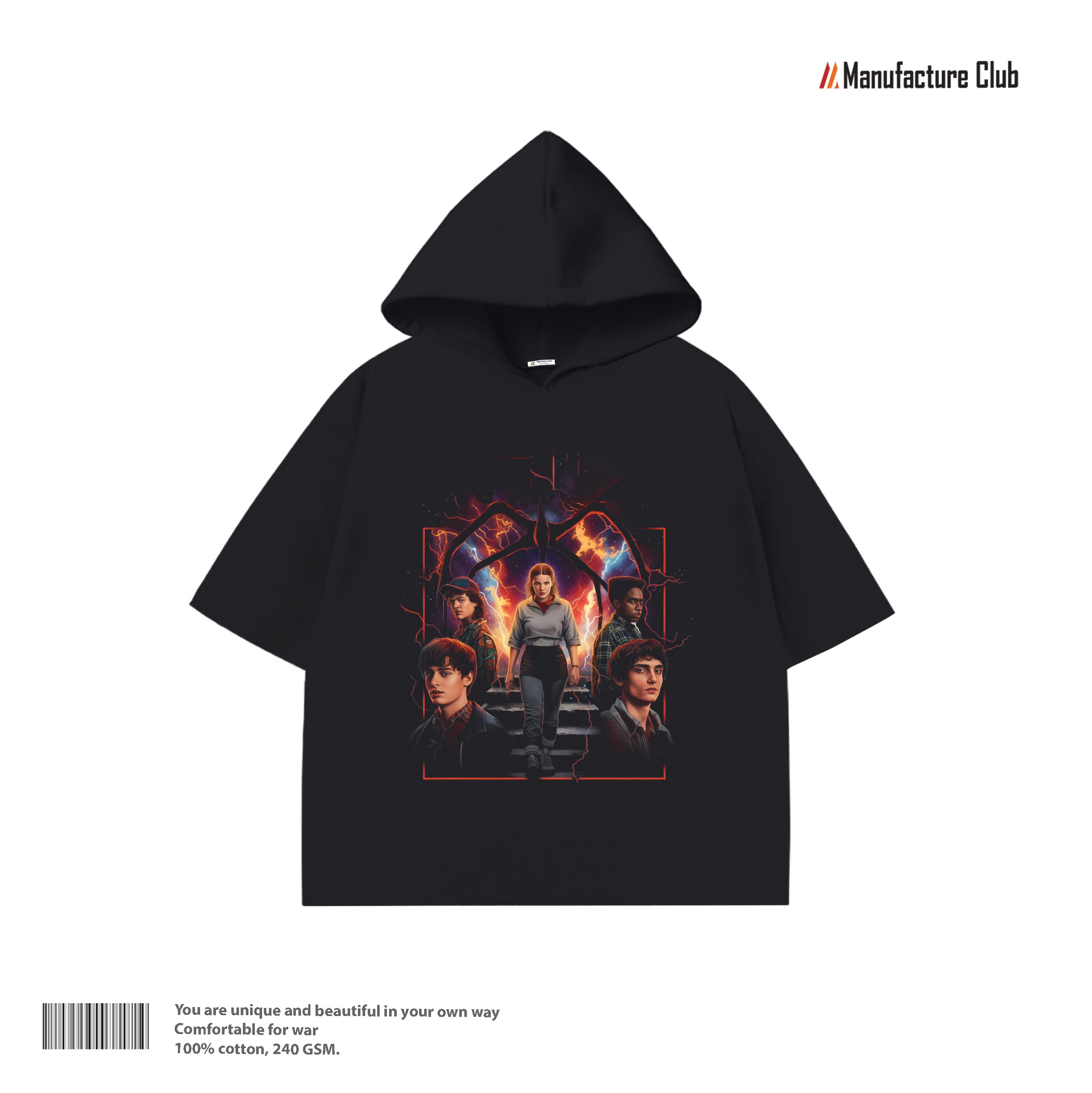 HALF HOODIE / THE MIND FLAYER GANG