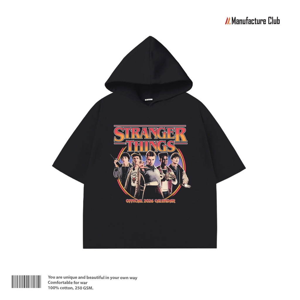 HALF HOODIE / VINTAGE CALENDAR GANG