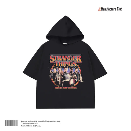 HALF HOODIE / VINTAGE CALENDAR GANG