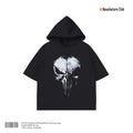 HALF HOODIE / THE PUNISHER GRUNGE SKULL