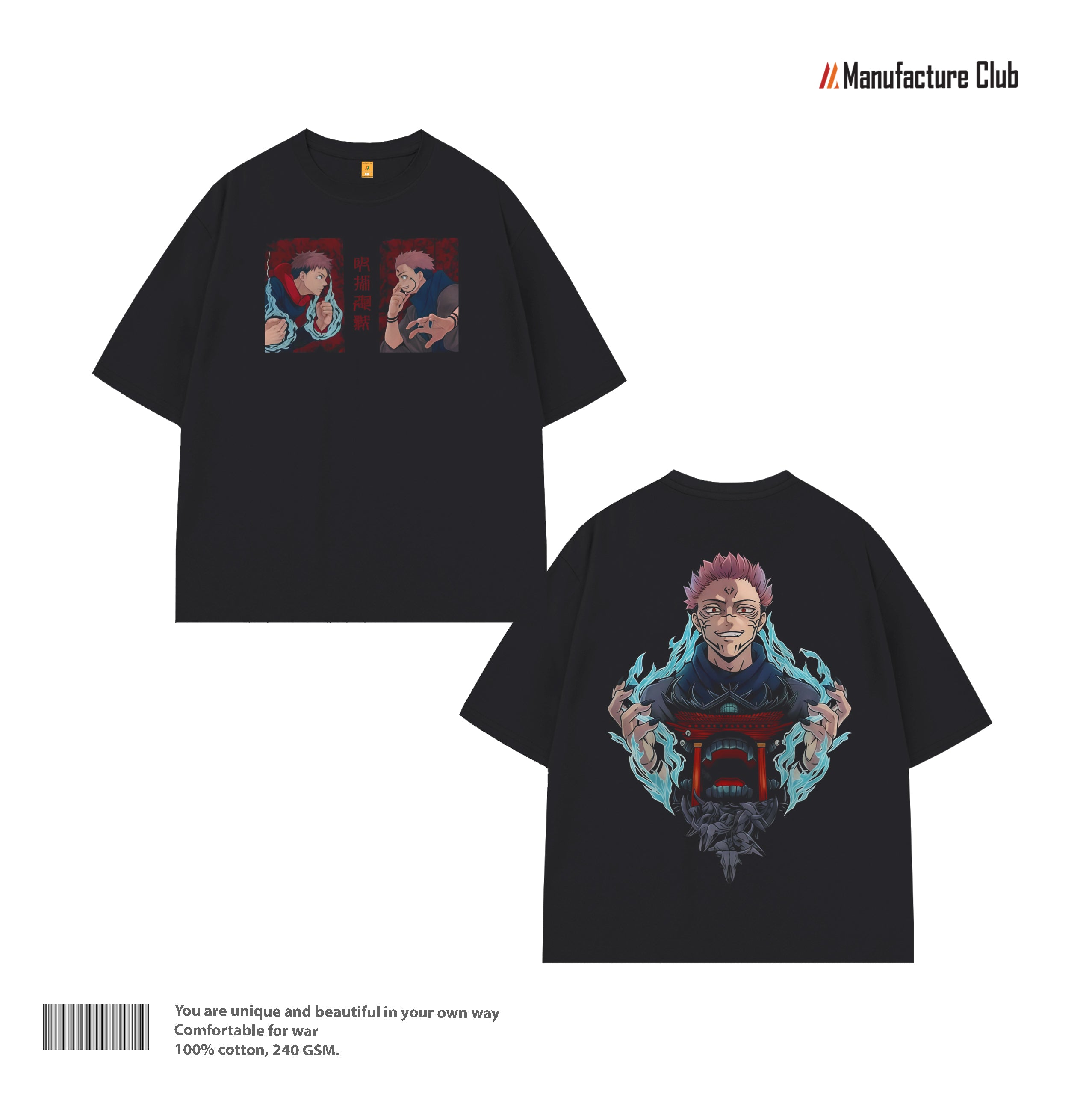 T-SHIRT / SUKUNA X ITADORI