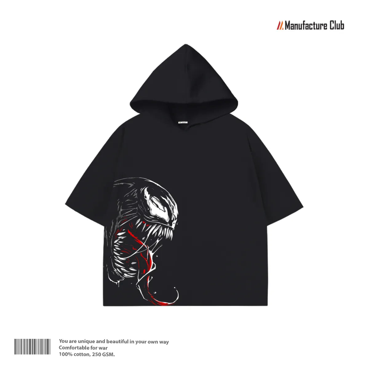 HALF HOODIE / VENOM