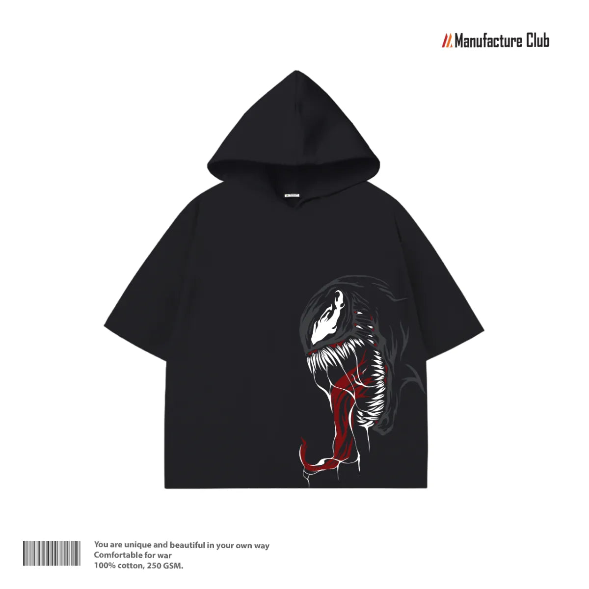 HALF HOODIE / VENOM