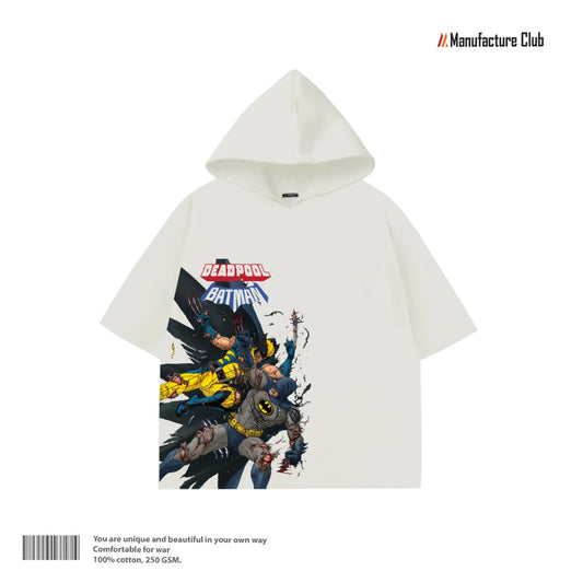 HALF HOODIE / WOLVERINE VS BATMAN
