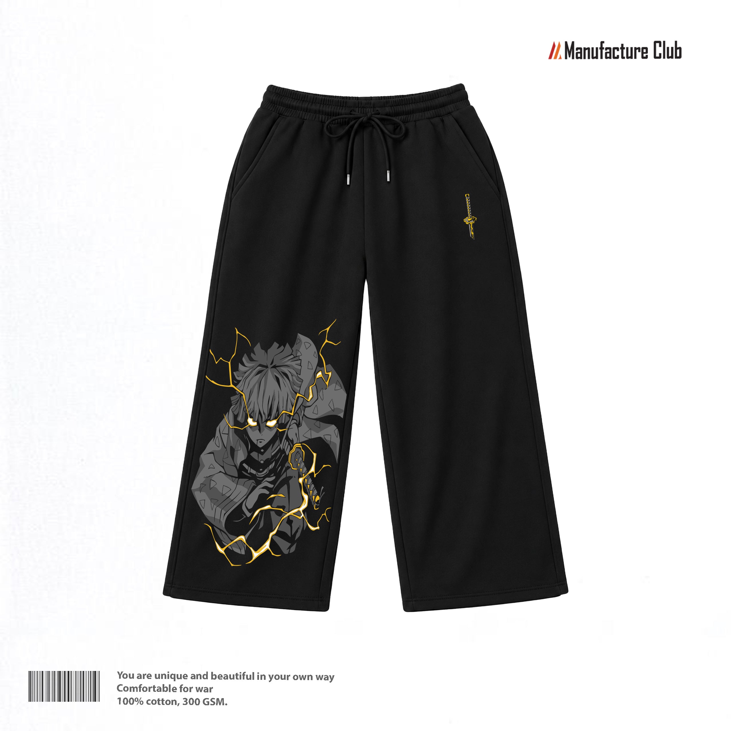 SWEATPANTS / ZENITSU: THUNDER BREATHING