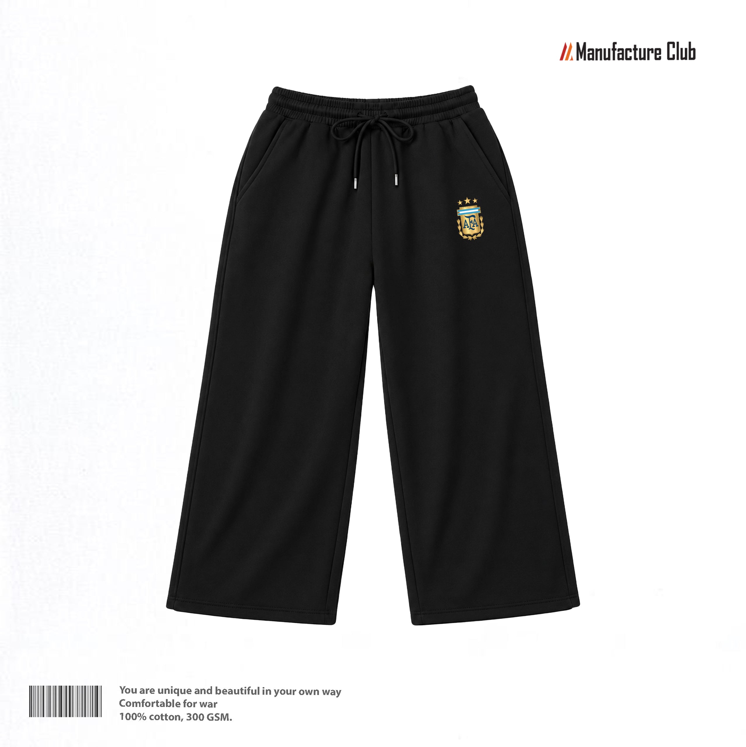 SWEATPANTS / AFA BLACK