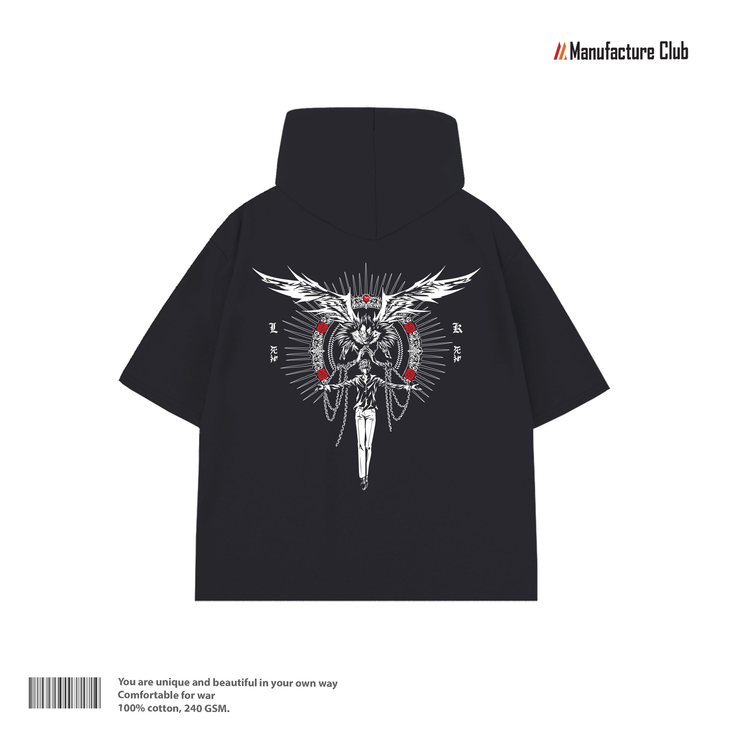 HALF HOODIE / DEATH NOTE: GOD OF THE NEW WORLD