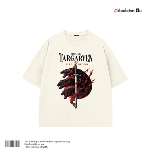 T-SHIRT / HOUSE TARGARYEN FIRE & BLOOD