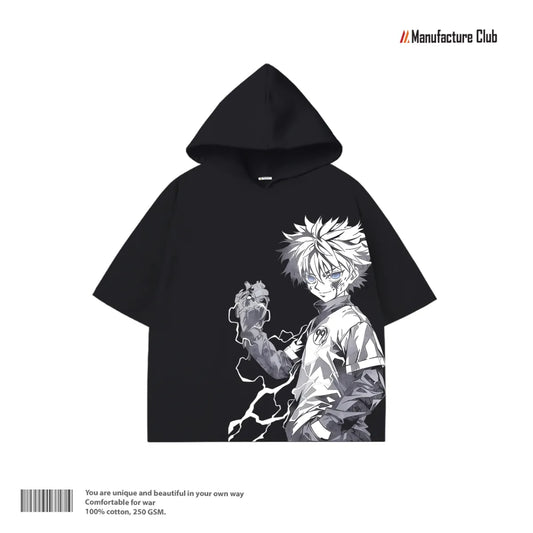 HALF HOODIE / KILLUA ZOLDYCK GODSPEED LIGHTNING