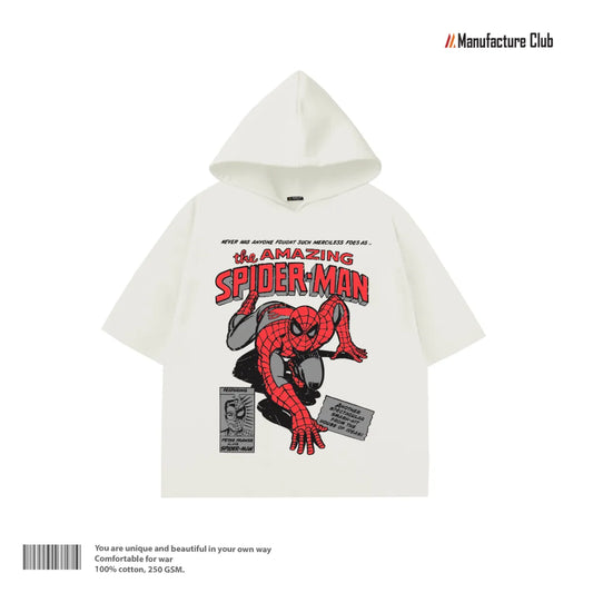 HALF HOODIE / AMAZING SPIDER-MAN COVER